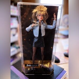 Barbie Signature Doll with Denim and Black Outfit